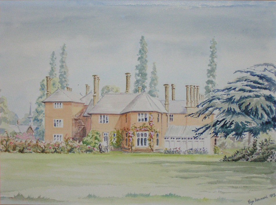 Watercolour - Nowton Court